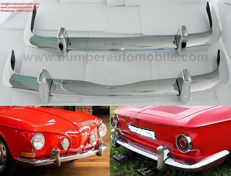 Volkswagen Type 34 bumper (1966-1969) by stainless steel  (VW Type 34 ,Yong Peng,Cars,Spare Parts